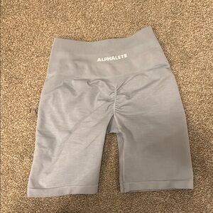 Women’s grey Alphalete shorts size S